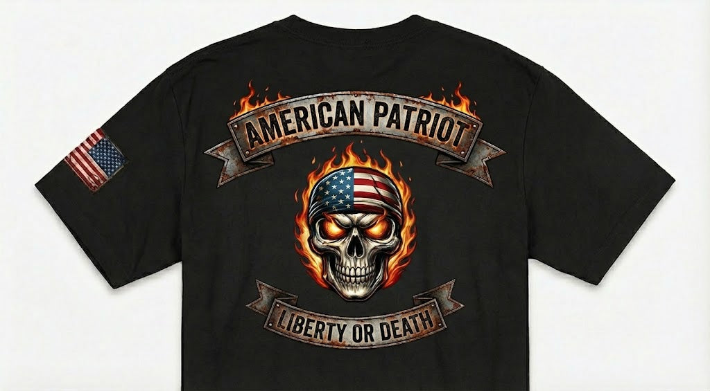 The "Liberty or Death" American Patriot Tee | Inaugural Limited Drop